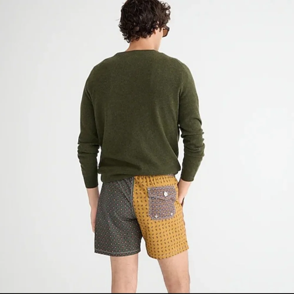J.CREW Paisley 6 inch Swim Trunks Men's Small/Med 32-34 BNWT RETIRED $80 1 LEFT